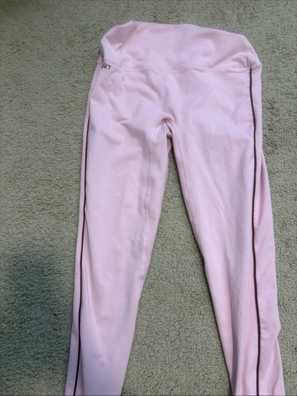 SET Active Light Pink Setmas Leggings Like New Medium